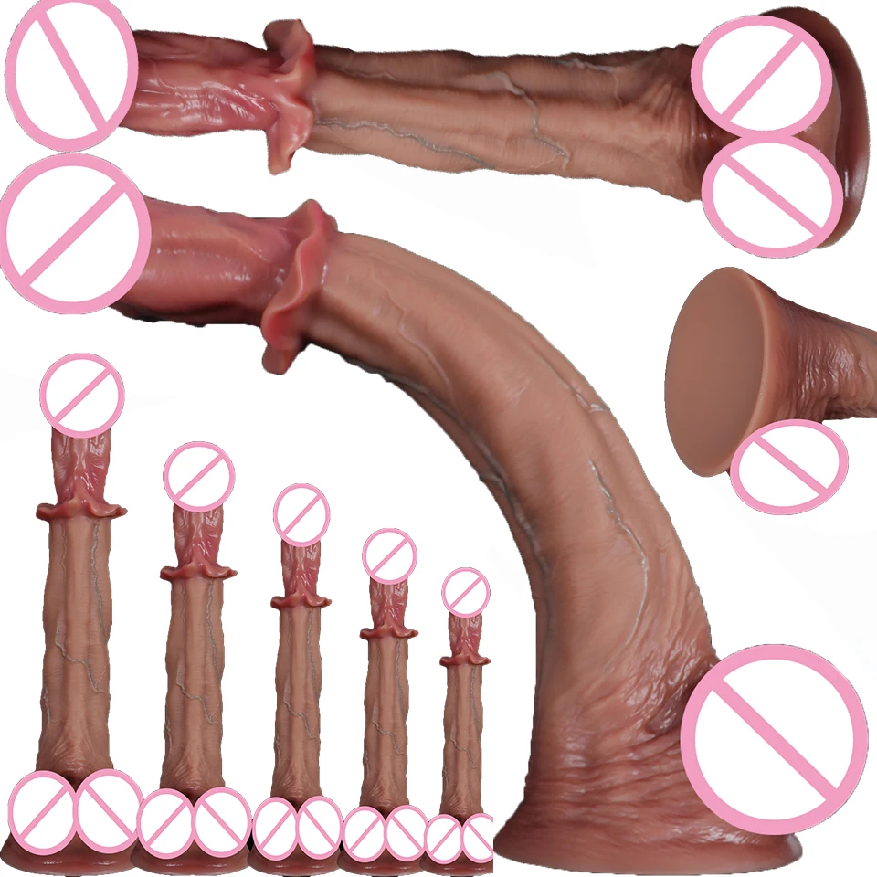 New Huge Horse Dildo Anal Plug Sex Toys For Men Women Silicone Butt Plug Horse Style Penis Big Prostate Massager Anal Dilation18