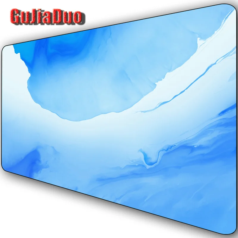 

900x400 Extra Large Abstract Fuzzy Art Mouse Pad XL Edge Lock Non-slip Waterproof Mousepad Gaming Hoom Accessories for Gamer Rug