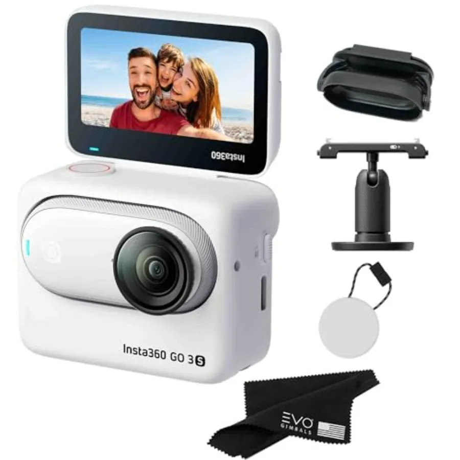 

Экшн-камера GO 3S 4K Standard Edition - White Arctic, 64 ГБ, водонепроницаемый полимерный корпус, запись видео Ultra HD, улучшенная стабилизация изображения