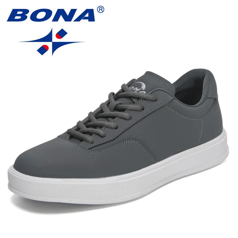 BONA 2023 New Designers Man Leisure Footwear Outdoor Sneakers Men Brand Shoes High Quality Breathable Anti-Slip Walking Shoes