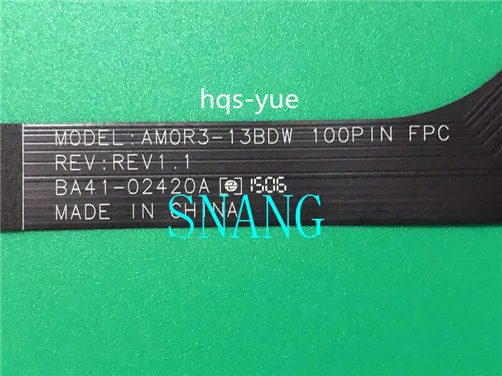 Used  FOR     Original SAMSUNG NP940X3K 940X3K USB CABLE AM0R3-13BDW 100 PIN FPC BA41-02420A