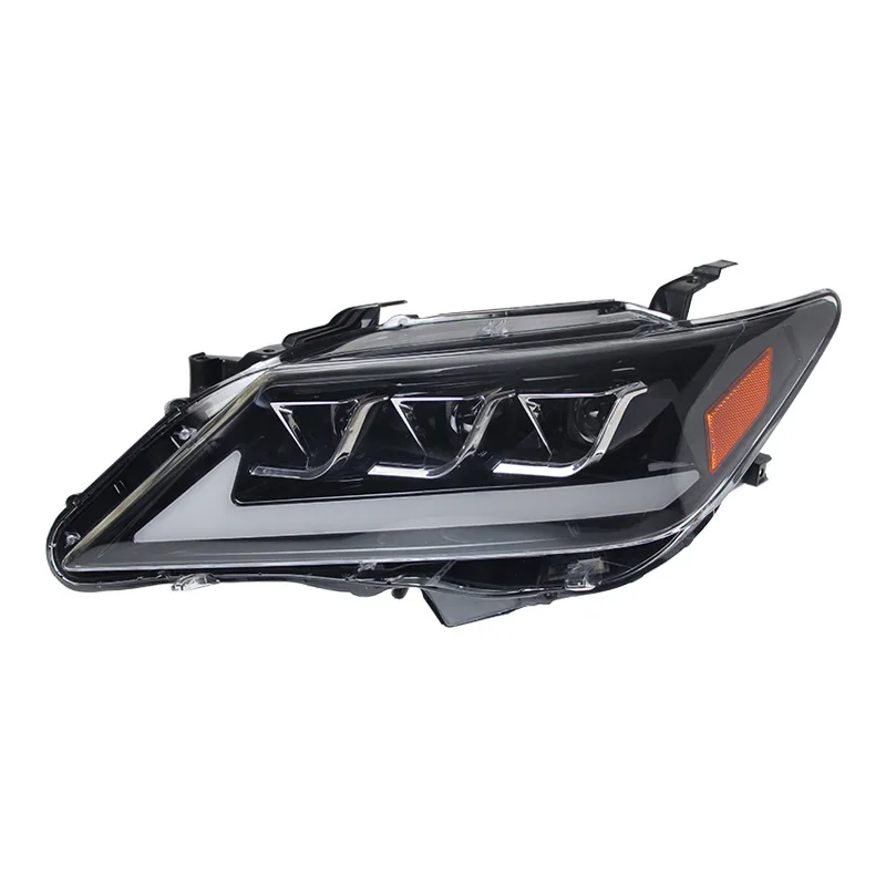 Lampa czołowa AKD dla Toyota Camry LED reflektor 2012-2014 reflektory Camry DRL kierunkowskazy światła drogowe soczewki projektora anioła oka — zdjęcie 2