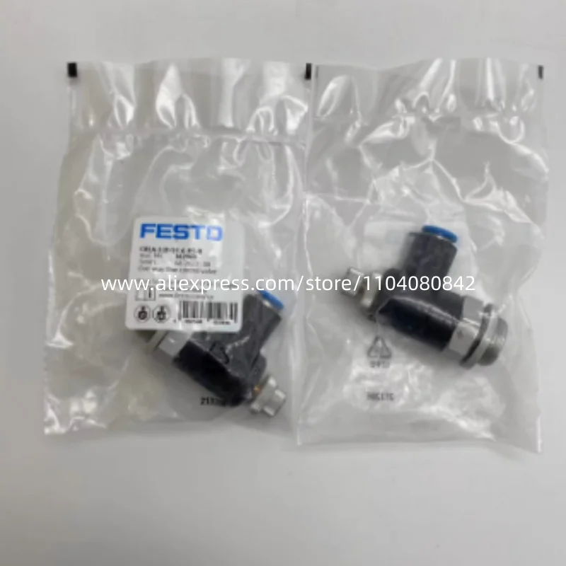 New original Festo Valve 162970-GRLA-3/8-QS-8-RS-B 162969-GRLA-3/8-QS-6-RS-B