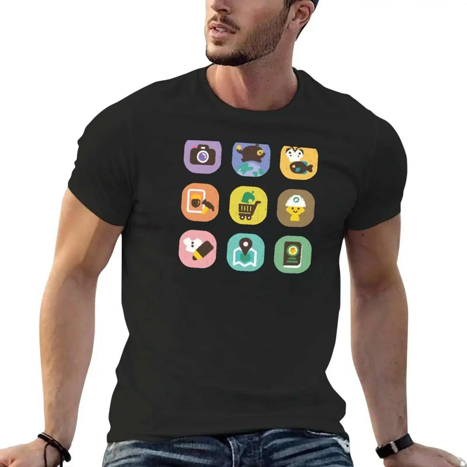 

Nook phone app T-Shirt anime figures baggy shirts vintage t shirts men clothes