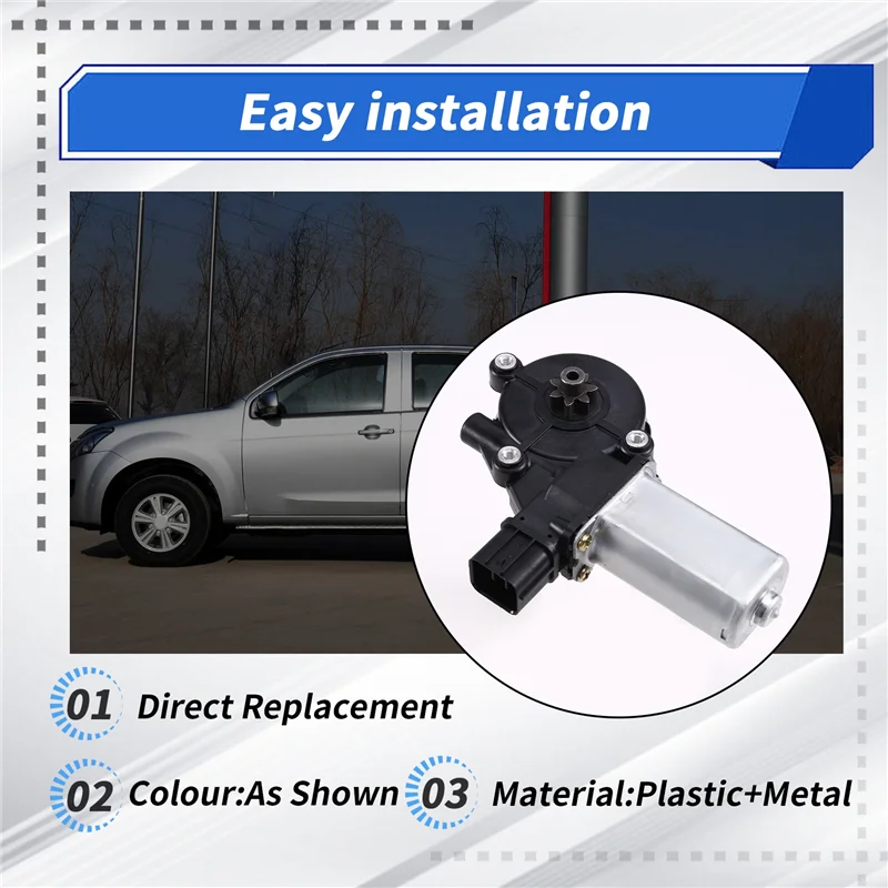 

A05U-8-98160723-0 Car Power Window Motor Front Left Right For Isuzu DMAX 12-19 8981607230 8981607240 Auto Parts 8-98160724-0