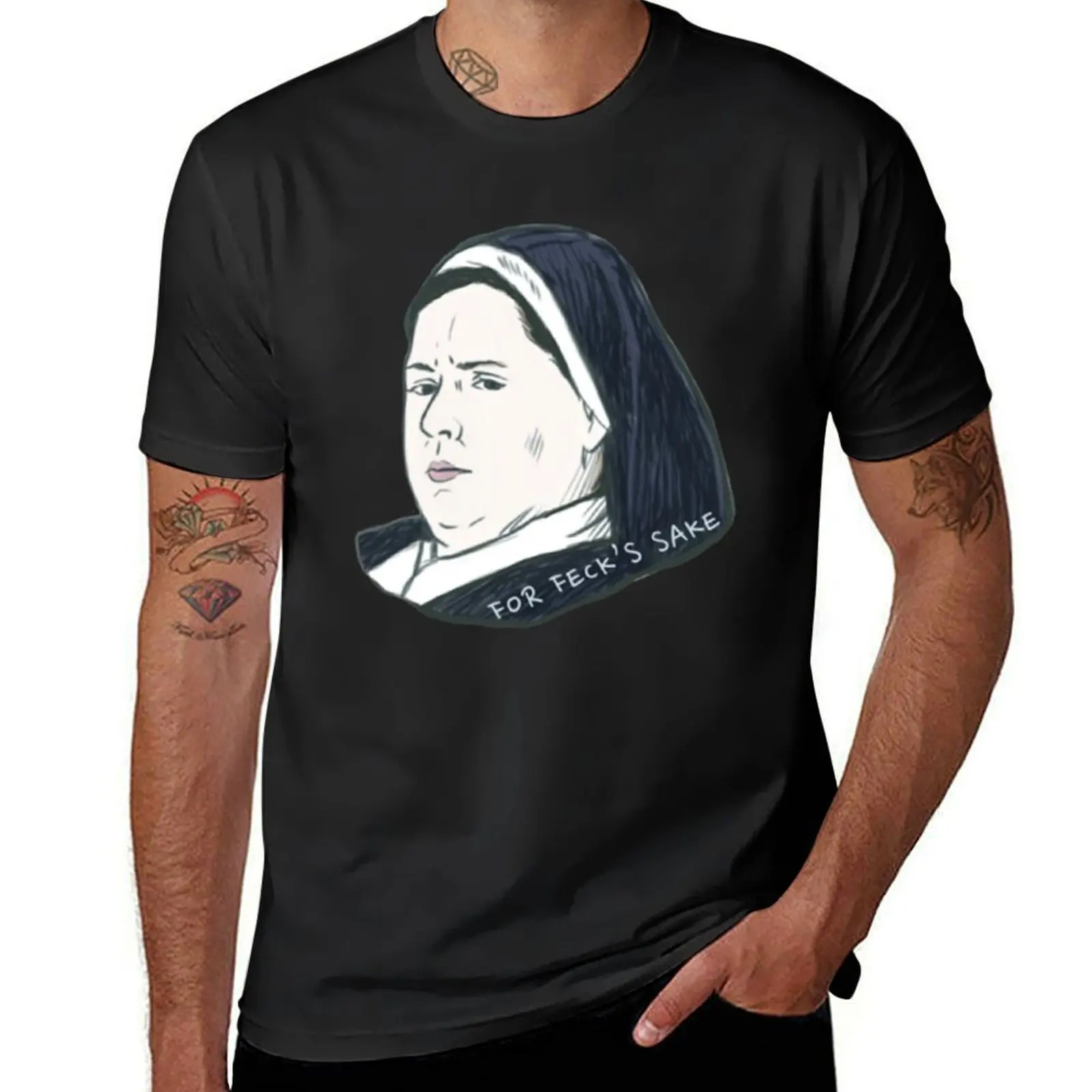 Derry Girls - Sister Michael T-Shirt shirts graphic tees summer top anime graphics mens graphic t-shirts hip hop