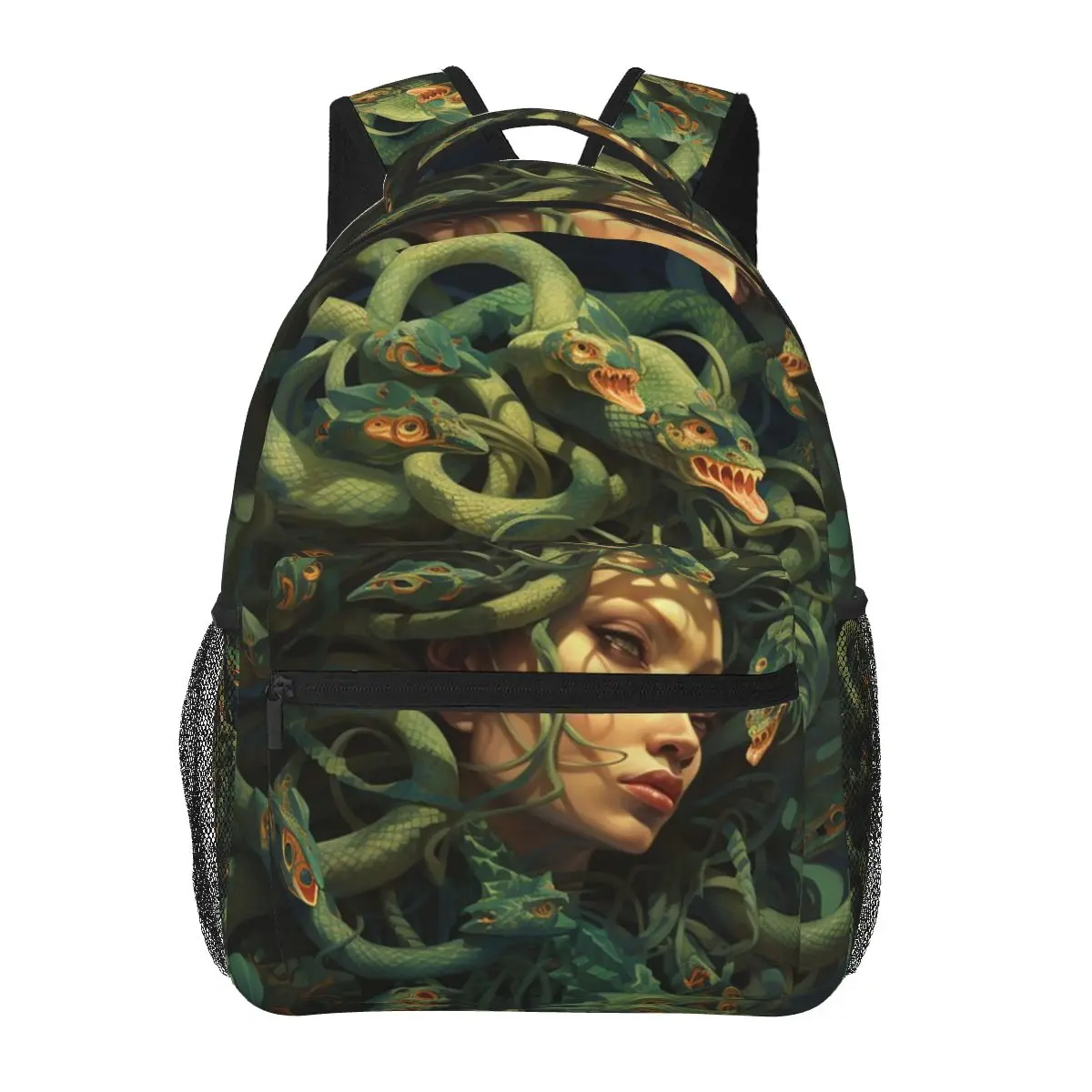 Древнегреция Medusa Gorgon, винтажный стиль, рюкзаки для мальчиков и девочек, сумка для книг, детские школьные сумки, рюкзак для ноутбука, сумка на плечо Древнегреция Medusa Gorgon, винтажный стиль, рюкзаки для мальчиков и девочек, сумка для книг, детские школьные сумки, рюкзак для ноутбука, сумка на плечо