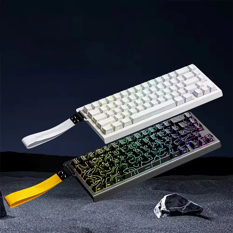 

Original He Magnetic Mechanical Keyboard for Pro Gaming 0.01mm Rapid Trigg 8000Hz SOCD/Rs 0.125ms 128K Rate 2026 New