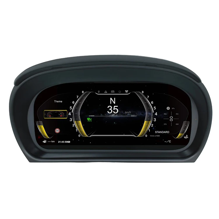 Suitable for    3 Series E90/E91/E92/E93 (2005-2012) 12 Inch Screen 4-core LCD Instrument Panel Speedometer Digital Combination