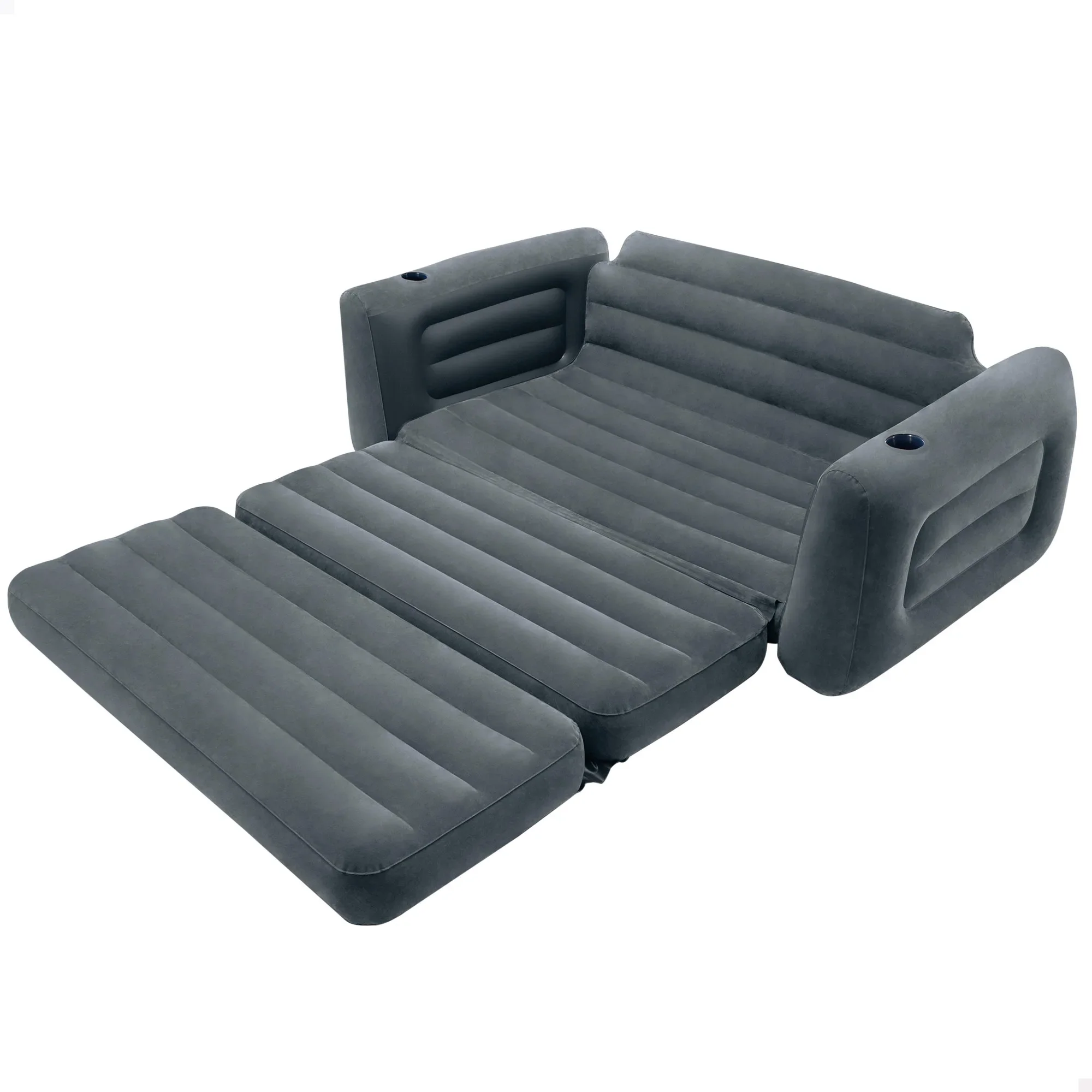 INTEX Double Folding Lazy Inflatable Sofa Bed for Two with Terrace Couch Sofas Garden and Outdoor Furniture Home Armchair Game