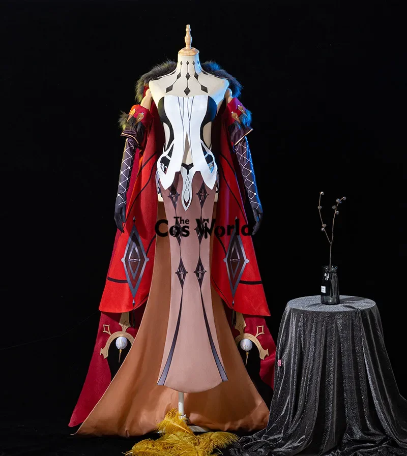 Genshin The Fair Lady Signora Cloak Dress Uniform Outfit Games Cosplay Costumes