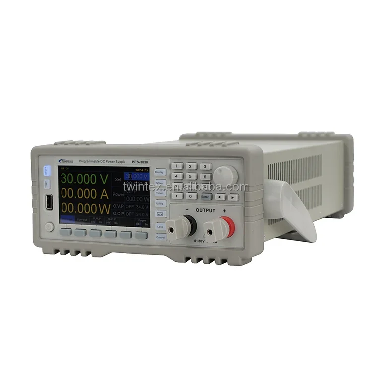 

TWINTEX RS232 RS485 USB Digital control Variable 30V 20A & 60V 10A Laboratory Programmable Power Supply 80V 8A