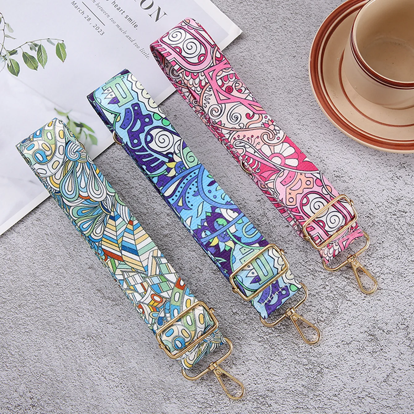 

Стильный ремень для сумки через плечо в стиле ретро, многофункциональный, свободно регулируемый, универсальный, плечевой ремень для сумки, можно заменить дорожные аксессуары