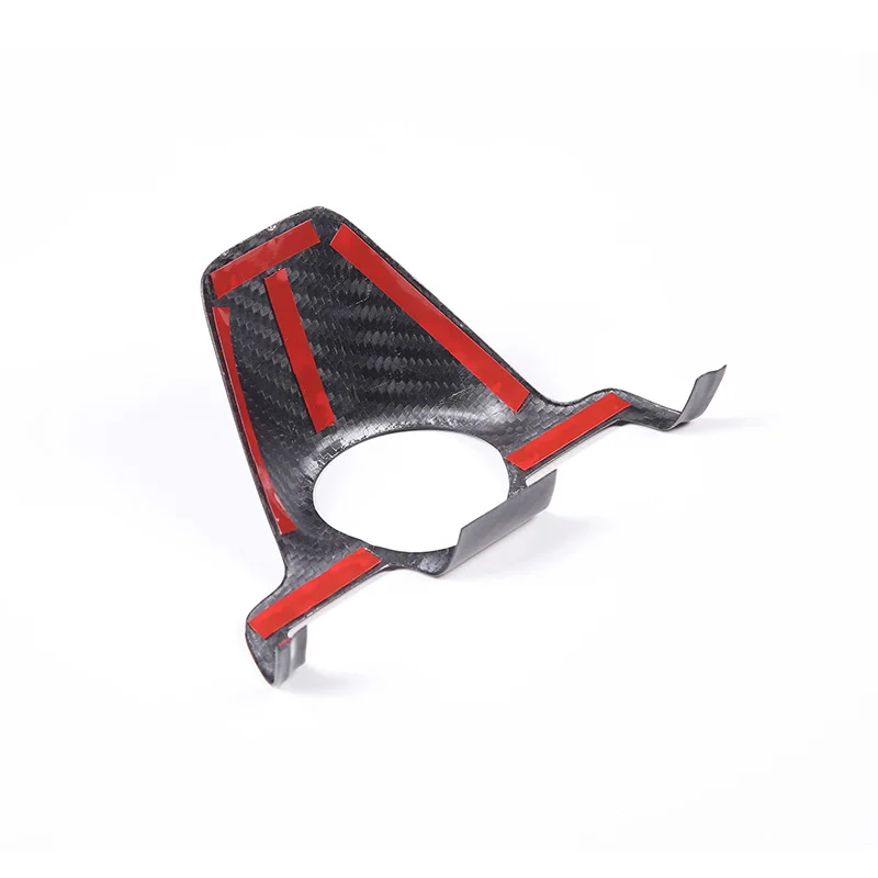 For Porsche 911 992 2019-2022 Real Carbon Fiber Car Headlight Switch Cover Trim  Auto Interior Decoration Parts image 6