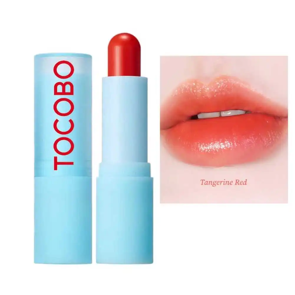 3-farbiger Tocobo feuchtigkeitsspendender Lipgloss-Balsam, langanhaltende Reparatur-Lippenlinien, nicht klebende, dimmbare Lippenlinien, geeignet für das tägliche Make-up
