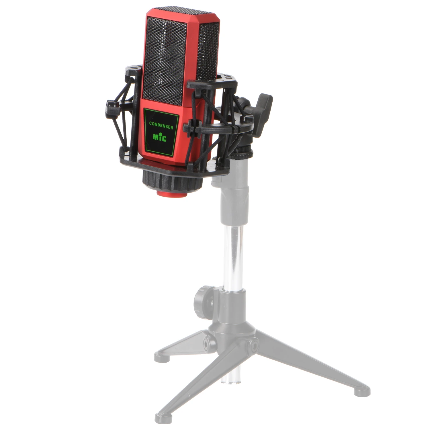 FREEBOSS 48V คอนเดนเซอร์ไมโครโฟน Professional Broadcasting ร้องเพลงสตูดิโอบันทึก Chorus Chat Vocal โลหะ Cardioid Mic CM-12