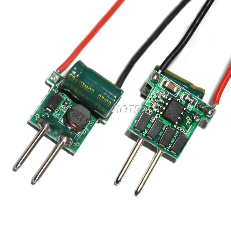 5pcs DC 12V LED MR16 Driver Current 300mA 600mA DC-DC2pins 3*1W 3*3W 4-7*1W LED Drivers Lighting transformer for 3W-9W Spotlight