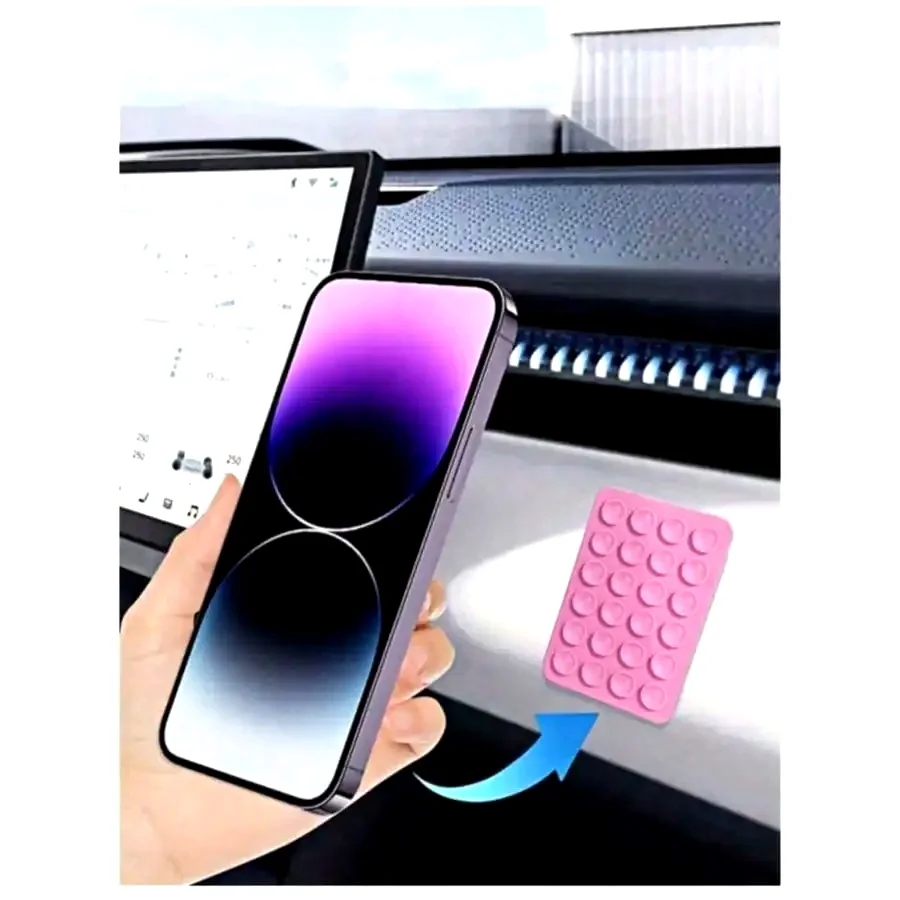 1PC Silicone Suction Phone Case Stand, Phone Suction Grip, Octobuddy, Adhesive Phone Grip, Adhesive Phone Stand (Please Clean Carefully Before Use To Ensure The Surface Is Clean And Flat.) It Can Only Be Used After Pasting For Half An Hour view 2