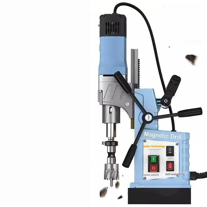 Bench Drill Multi-function Magnet Electromagnetic Small Bit Electric Drill High-power Drilling Machine 220V