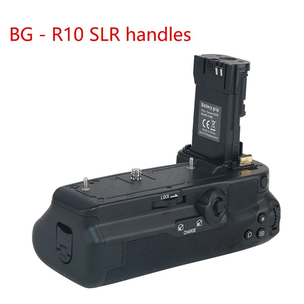 B68A 1 Piece BG-R10 Grip Parts Black For Canon EOS R5 R5C R6 SLR Camera Vertical Shooting Grip
