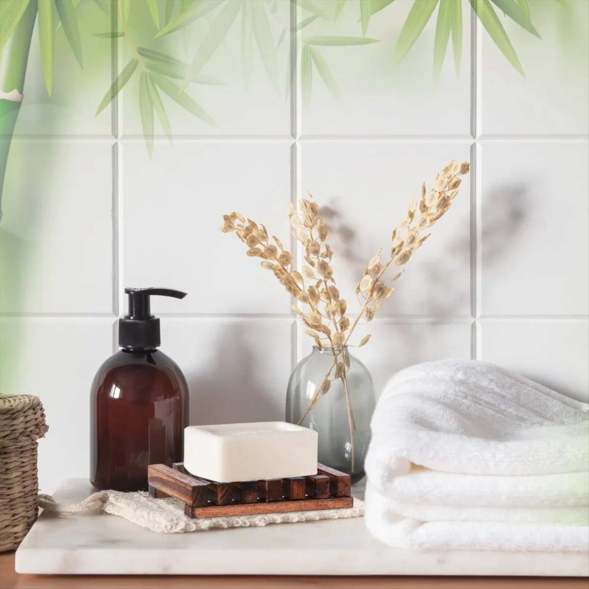 30 قطعة صحن صابون الاستحمام الخشبي حامل الصابون السائبة المدخرات استنزاف صينية حامل للحمام إسفنجة مطبخ الشامبو بالوعة #1