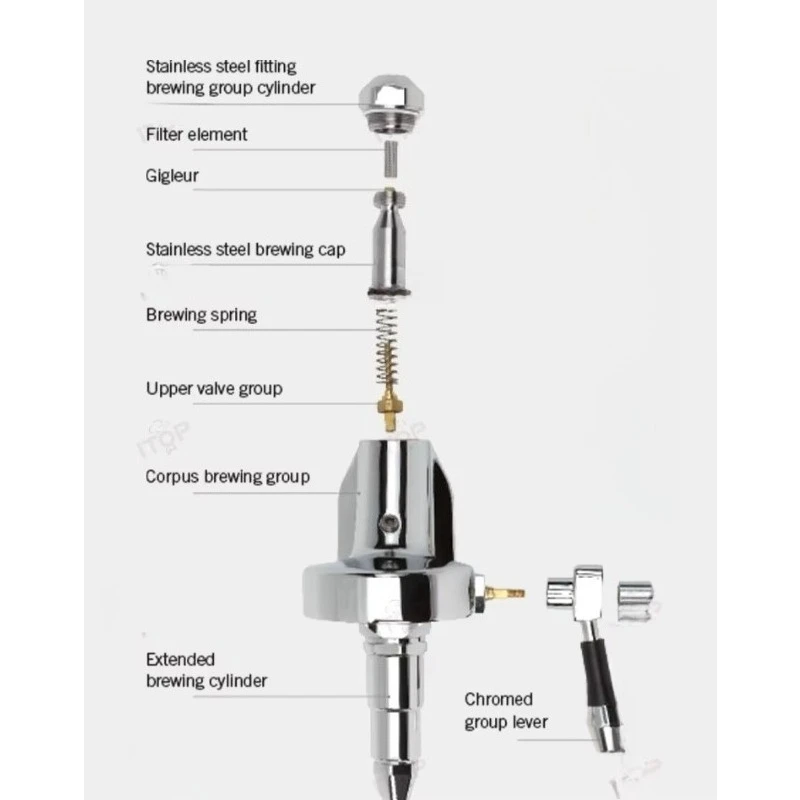 Commercial Rotary Pump E61 Coffee Set With Coffee Roaster Grinder Professional Italian Semi-automatic Espresso Machine