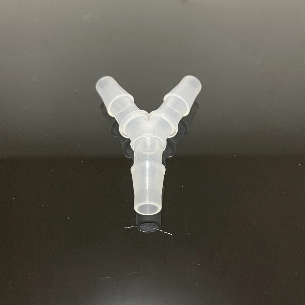 5PCS 1/4'' Chemical Polypropylene Equal Plastic Hose Y Connector Y1604PP