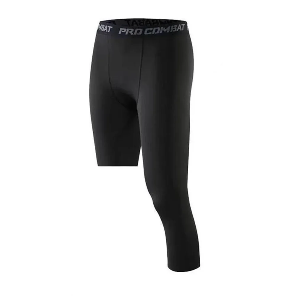 2024 single leg basketball leggings, sports leggings, breathable single leg basketball leggings, quick drying and sweat wicking