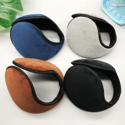Windproof Earmuffs Men Women Ear Warm Protector Thicken Plush Winter Warm Fleece Earmuff Outdoor Cycling Warmer Soft Ear Muffs