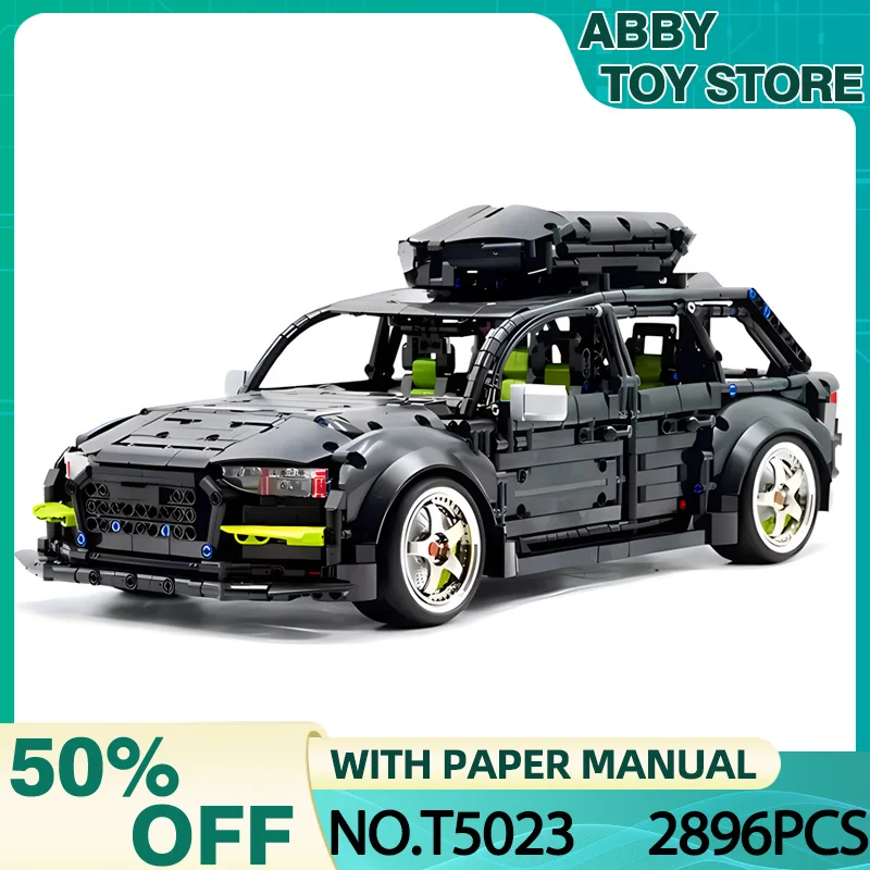 

TGL T5023 MOC Technical R Avant Car Station Wagon SUV Model Building Blocks Bricks Puzzle Toy Birthday Gifts For Boys Kid