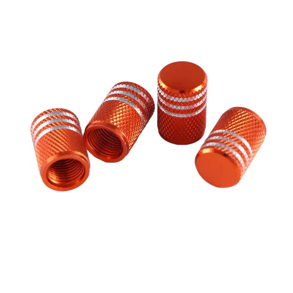 العالمي 4 قطعة اكسسوارات الدراجات النارية غطاء غبار الغبار صمام قبعات شريدر صمام قبعات اكسسوارات السيارات قضيب صمام إطار صمام قبعات #6