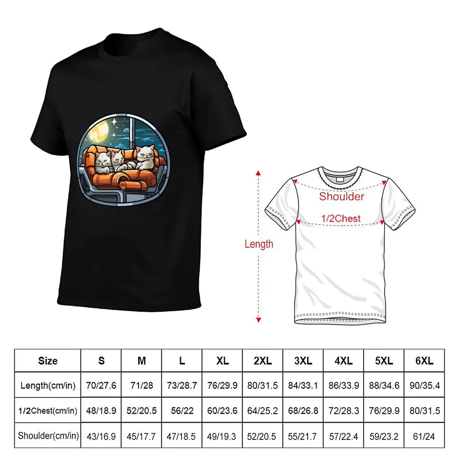 Cat Astronauts - Celestial Dreamers T-Shirt summer clothes oversized t shirt designer shirts mens clothes