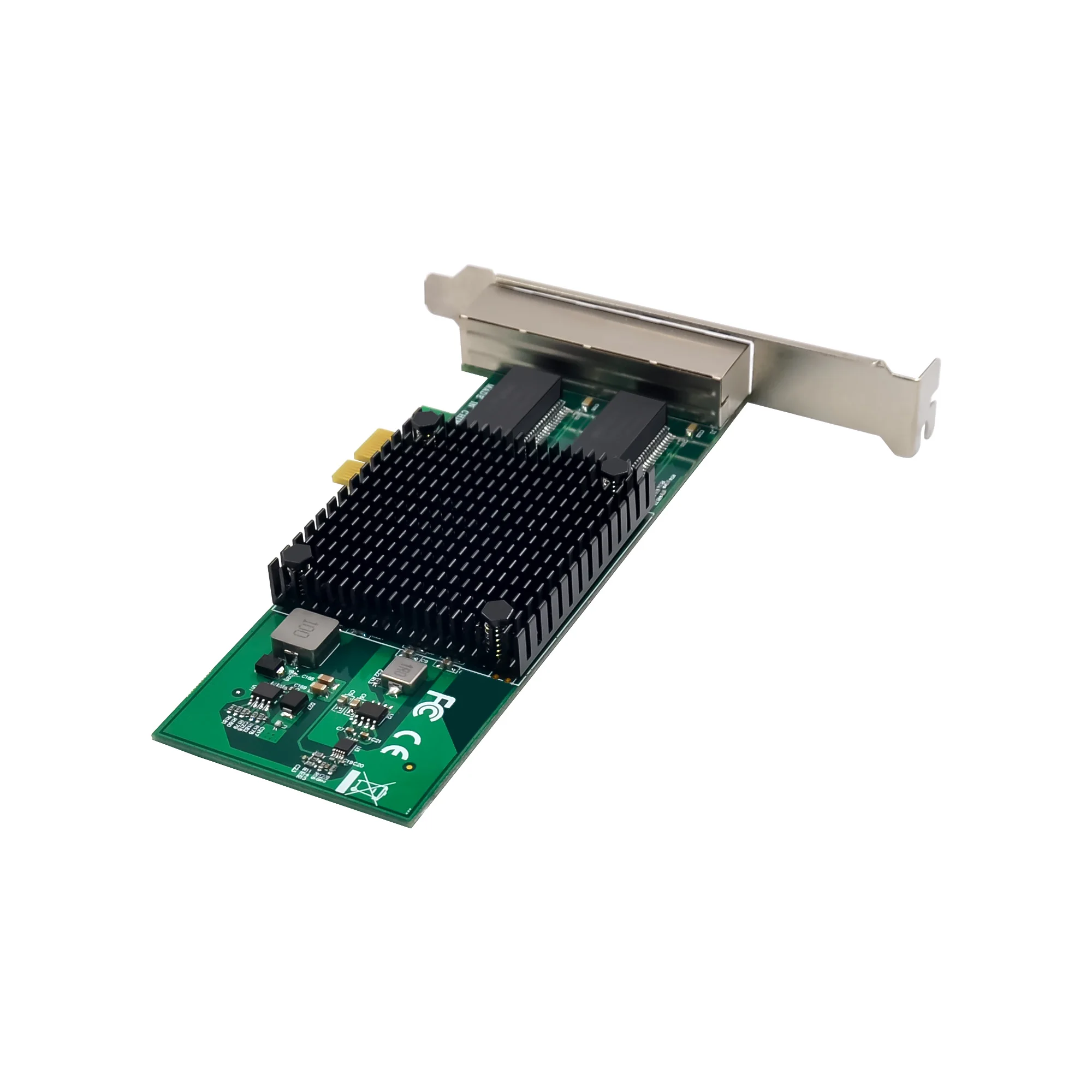 SUNWEIT ST7311 Placa de rede Gigabit Ethernet de 4 portas com interface externa PCIe X1 WX1860 disponível em estoque