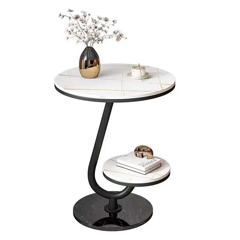 

Современный роскошный журнальный столик для гостиной с простой стойкой для хранения, небольшой доступен для балкона, дивана