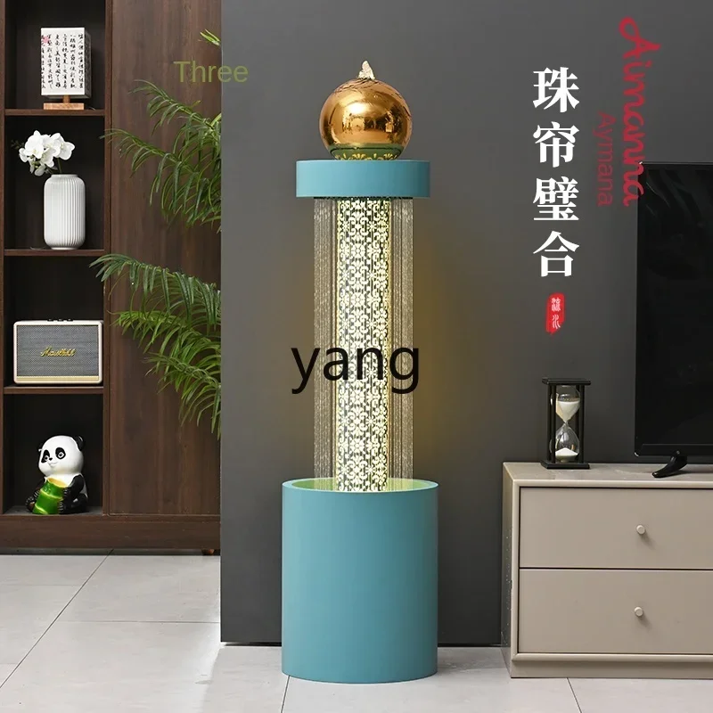 CX modern home flowing water ornament indoor floor-to-ceiling large decoration