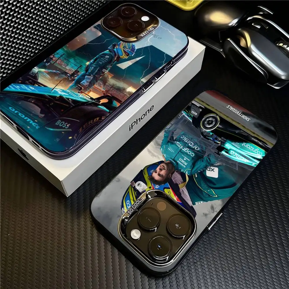 

F1 Racing 14 Fernando A-Alonso Phone Case For IPhone 17 16 15 14 13 12 11 Pro MAX Matte Shockproof Back Anti Fall Matte Cover