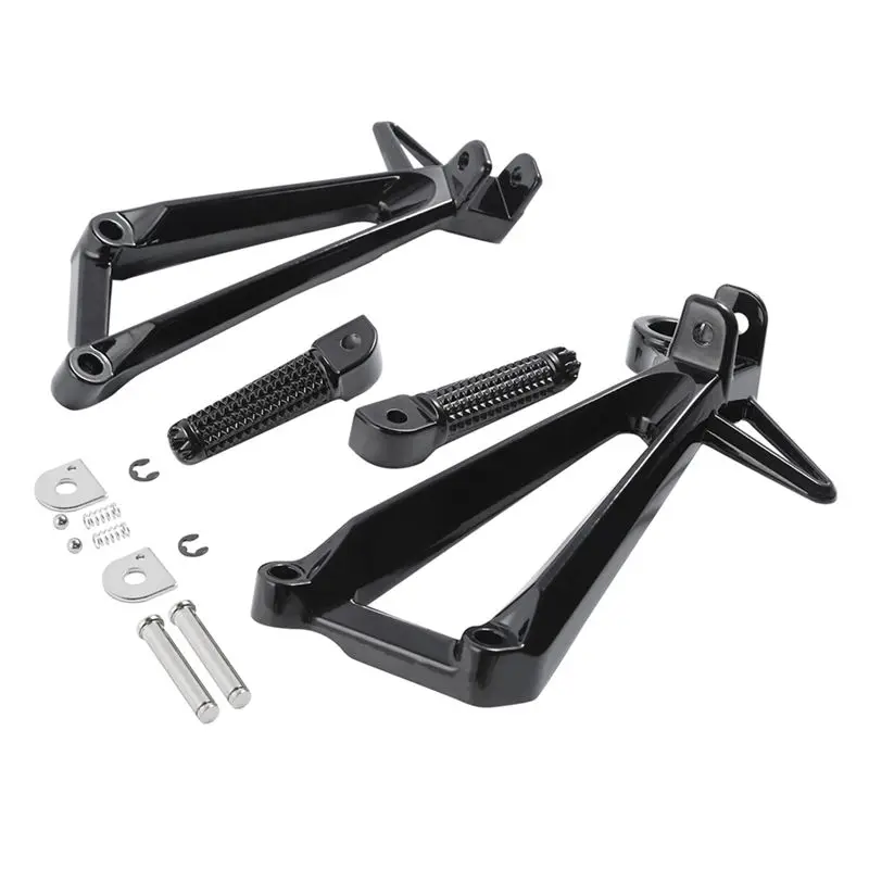 

A80X-Fit For YZF-R3 YZF-R3 2015-2024 MT03 2020-2024 Motorcycle Aluminum Rear Passenger Footpeg Footrest Bracket Set