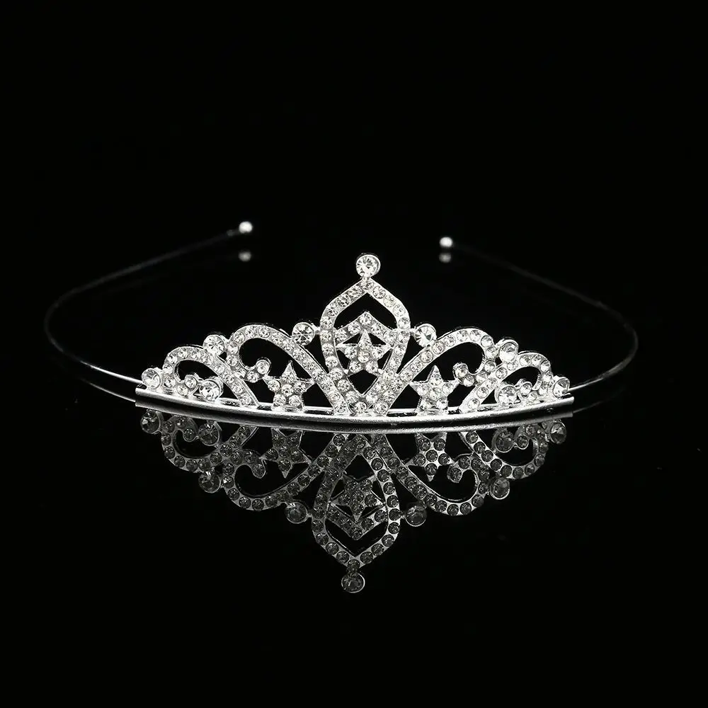 Beauty Rhinestone Crystal Wedding Tiaras Prom Party Royal Queen Princess Crown Hair Jewelry Fashion Bride Hair Accessories Girl