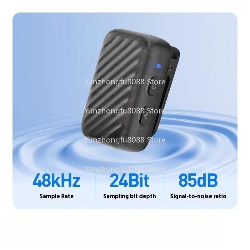 Professional Wireless Microphone Omnidirectional Noise Reduction Mobile Phone/camera