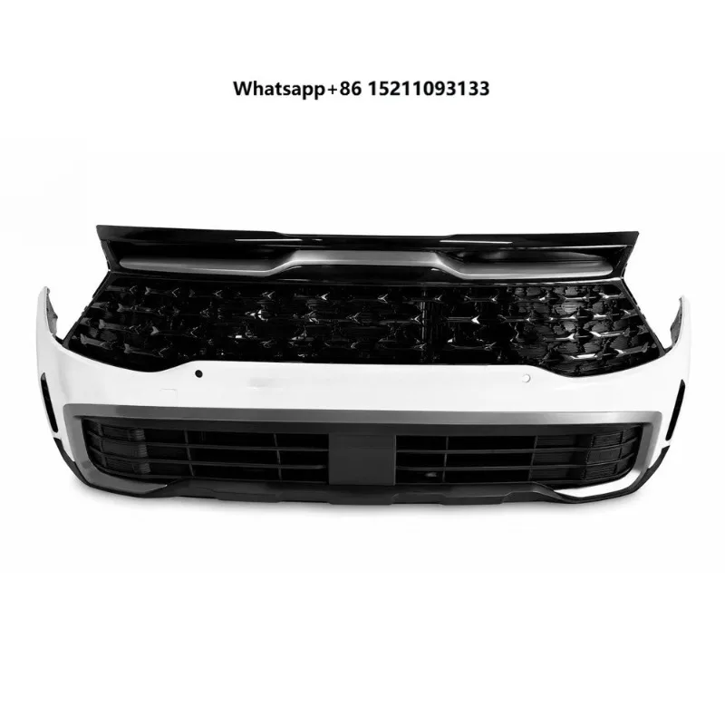 Used Complete Front Bumper Assembly Bolt-On Includes Bolts with 2-Year Warranty for Sportage
