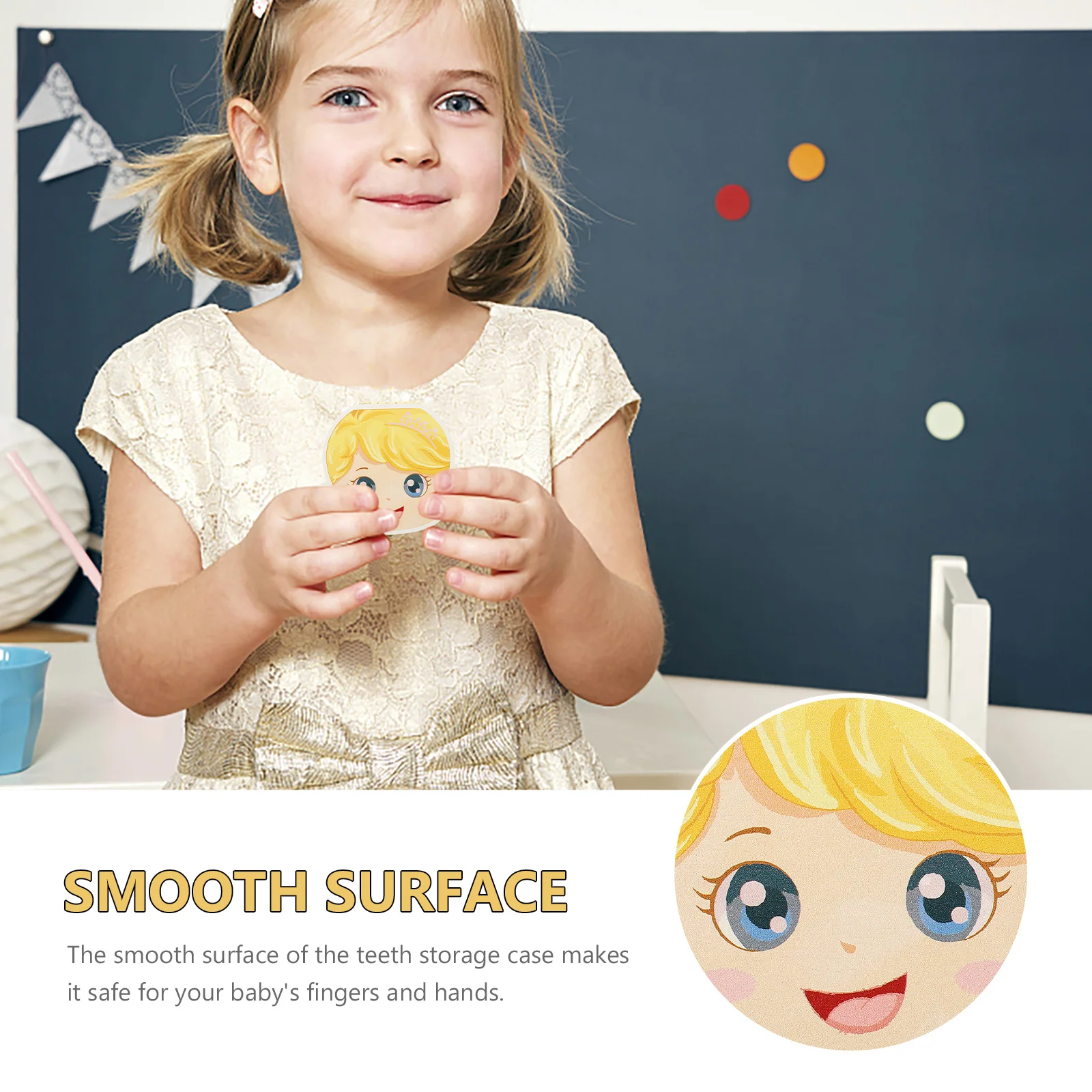 

Органайзер для детских сувениров, органайзер для хранения зубов, изысканная детализация, сейф для контейнера для сбора зубов, коробка для детских зубов