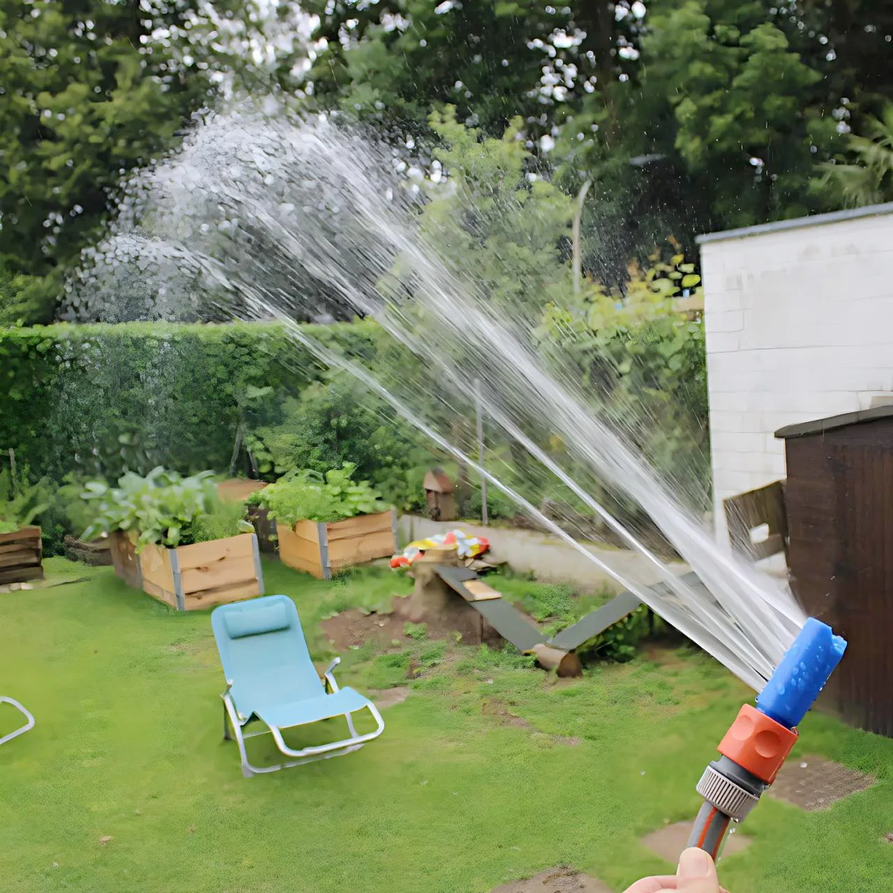 New Pool and Hot Tub Filter Cleaning Pressure Nozzle, Heavy-Duty Drain Pipe Cleaner - Powerful Water Jet Unclogging Tool