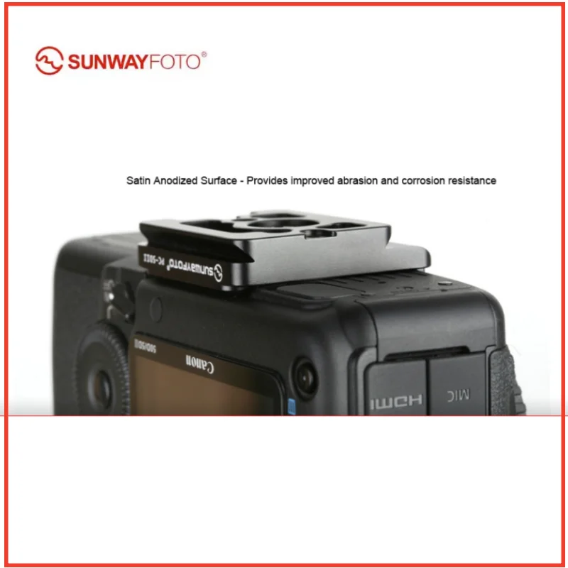 

SUNWAYFOTO PC-5DII Custom Plate для камеры Canon 5D MarkII