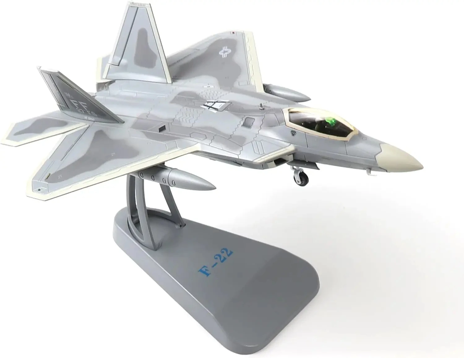 1/72 Scale Military Model Toys For US Army F-22 F22 Raptor Fighter USA Army Air Force Diecast Metal Plane Model Toy