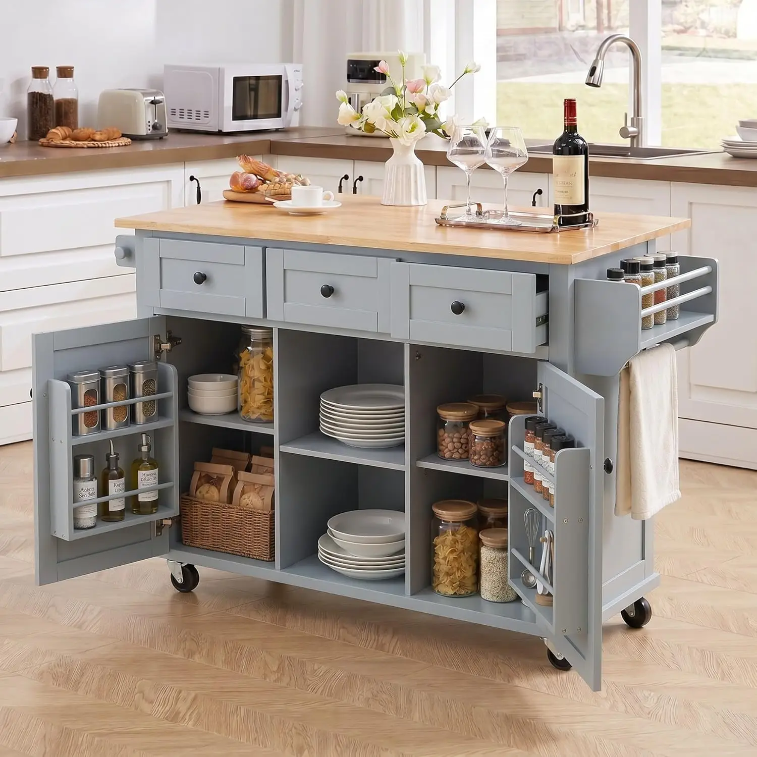 #13 Best Kitchen Island Carts to Buy In 2026