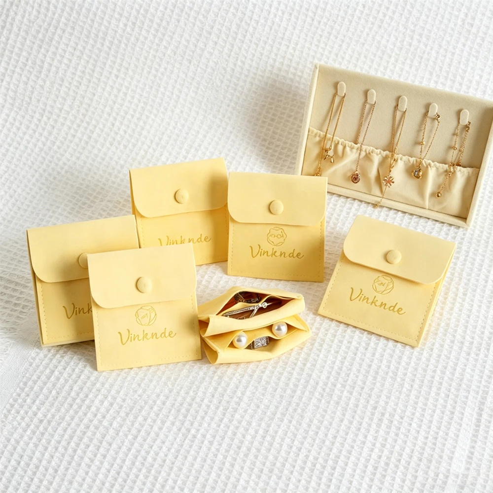 50-100-個カスタムロゴジュエリースナップバッグ-6x6cm-8x8cm-マイクロファイバーボタンポーチリングイヤリングペンダントキーホルダー収納ギフトバッグ