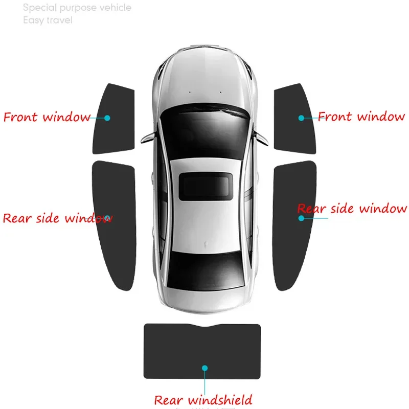 สำหรับ Suzuki Swift อุปกรณ์เสริม2020 2019 2018 2017 2014แม่เหล็กรถ Sun Shade ตาข่ายบังแดดหน้าต่างด้านข้าง Sun Visor Hot ฉนวนกันความร้อน