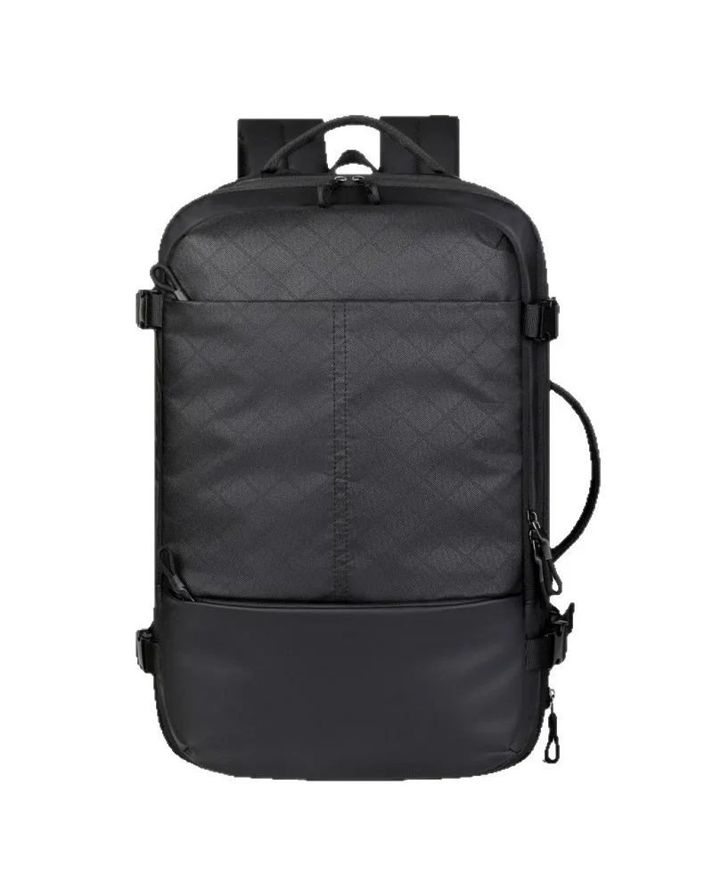

Portable Casual Business Commuter Backpack Men's Outdoor Travel Solid Color Large Capacity Laptop Bag