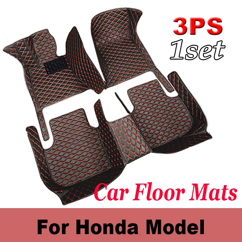 Car Floor Mats For Honda Accord Civic eNS1 Vezel CR-V Fit Spirior CRZ Insight City Odyssey HRV 2022 2023 Car Accessories