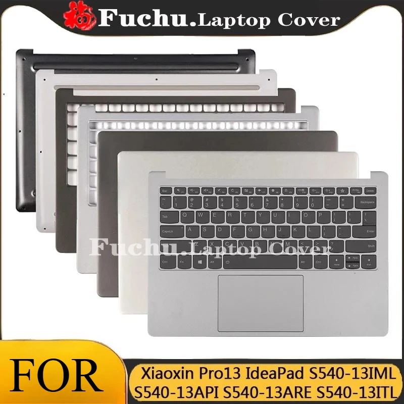 For Lenovo Xiaoxin Pro13 IdeaPad S540-13IML S540-13API S540-13ARE S540-13ITL Laptop Back Cover/Front Bezel/Hinge/Bottom Case New